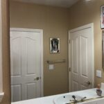 Bathroom Mirror Cleaning