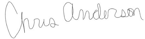 Chris Anderson Signature